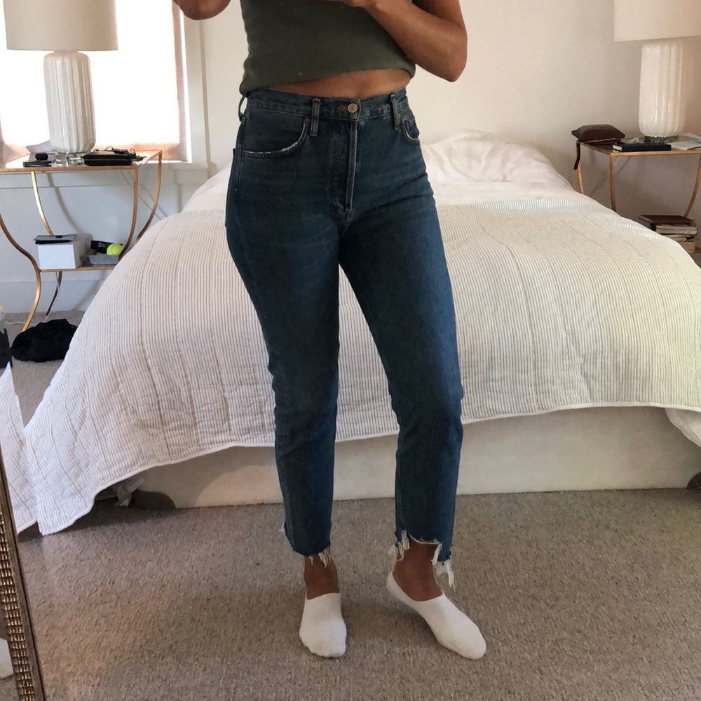 Agolde high rise jeans